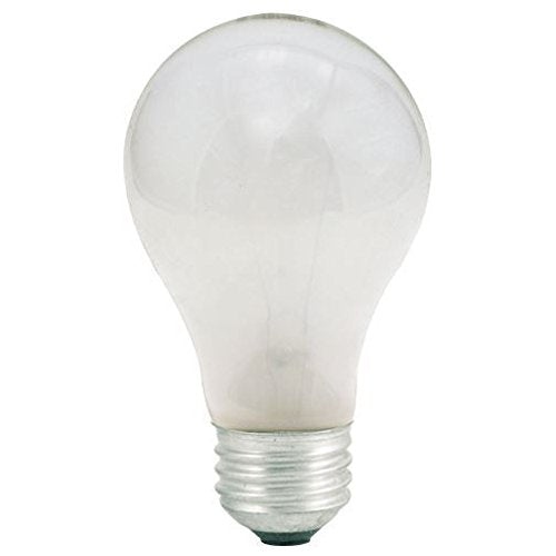 Bulbrite 25A-10PK 25 Watt Incandescent  A19, Medium Base, Frost, 20-Bulbs