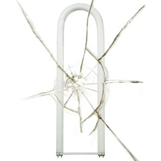 Shatter Resistant - Philips 379024 - T8 - U-Bend Fluorescent FB32T8/6 TL841 ALTO - P.E.T. Coating - 4100K - 800 Series Phosphors - 6 in. Spacing