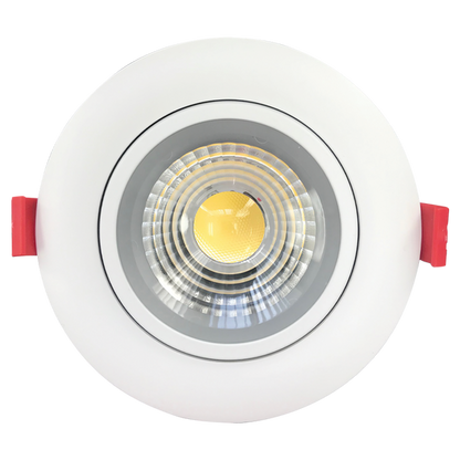 4" GIMBAL ROUND 5CCT CANLESS SPOTLIGHT LED11W/DL4/GB/5CCT/RD