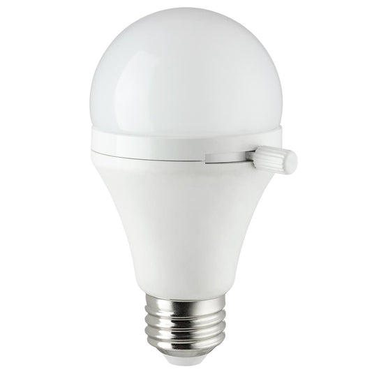 Sunlite ShabBulb, Shabbat Permissible LED Light Bulb, 7 Watt (40 Watt Equivalent) Warm White