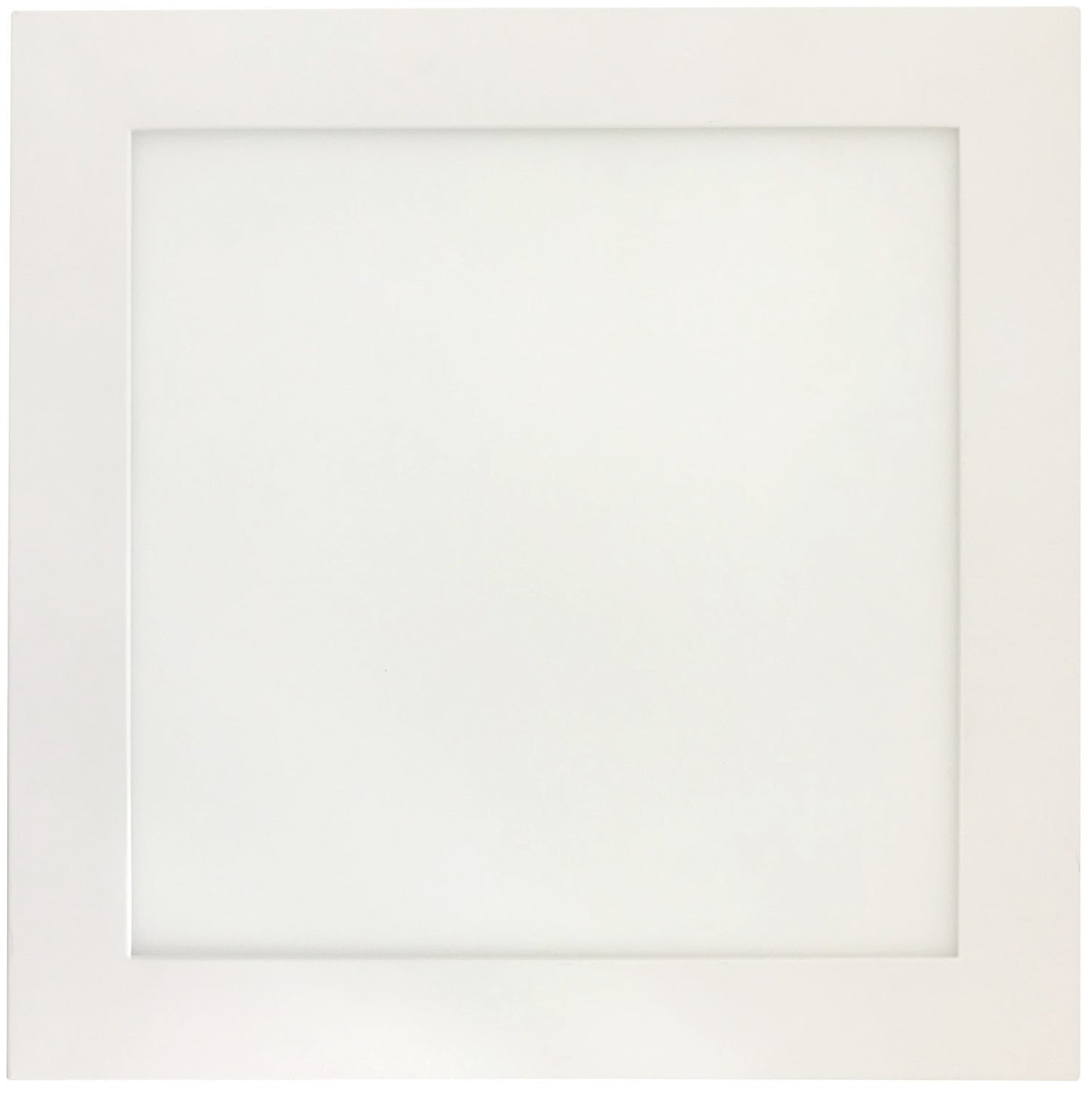 Luxrite LED 1X1 Surface Mount Panel, 18W, 1500 Lumens, Color Selectable - 2700K/3000K/3500K/4000K/5000K, White Finish, 80 CRI, Dimmable (LR24025)