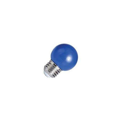 Bulbrite LED/G14B 1 Watt Ambient LED Color Light G14 Bulb, Medium Base, Blue