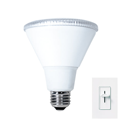 Bulbrite LED15PAR30WF/830/D 15 Watt Dimmable LED PAR30 Reflector Bulb, 75W Incandescent Equivalent, Medium (E26) Base, Wide Flood, Soft White