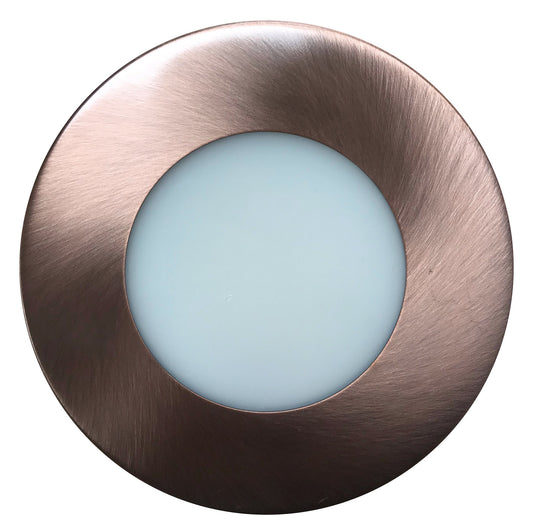 Luxrite 4" Universal Interchangeable Round Downlight Copper Trim, Pack of 5  (LR24972)