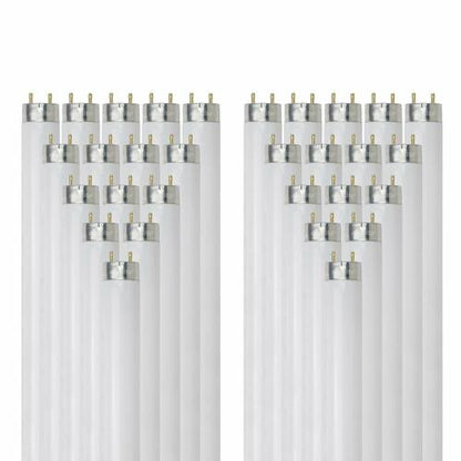 Sunlite F32T8/SP830 32-Watt T8 Linear Fluorescent Lamp Medium Bi Pin Base, 3000K, 30-Pack