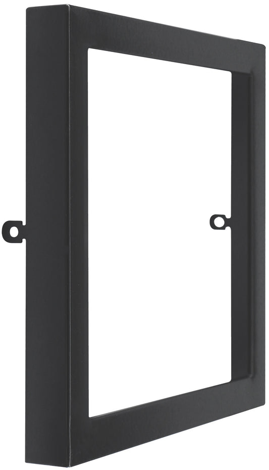 Luxrite Surface Mount 9" Square Slim Black Trim Finish (LR23689)