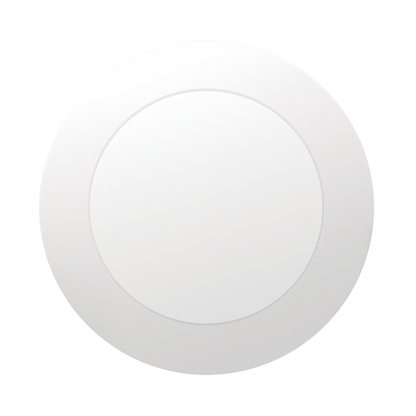 Luxrite LED 4" Surface Mount Round Disk, 10W, 600 Lumens, Color Selectable - 3000K/4000K/5000K, 90 CRI, White Finish, Dimmable (LR23845)