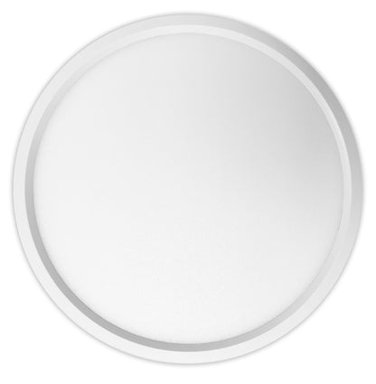 Luxrite LED Surface Mount 7" Round Slim, 15W, 1000 Lumens, Color Selectable - 3000K/4000K/5000K, 80 CRI, White Finish, Dimmable (LR23592)