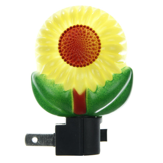 Sunlite E157 Yellow Sunflower Decorative Night Light