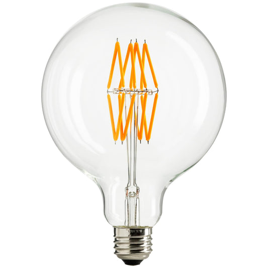 Sunlite Vintage G40 Globe 12 Watt LED Antique Filament Style Light Bulb