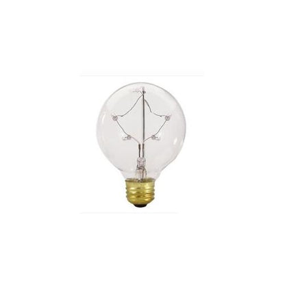 Bulbrite ST-G25 5 Watt Incandescent Starlight G25 Decorative Globe, Medium Base, Warm White