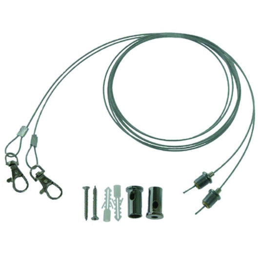 Luxrite 1X4 2X2 Panel Suspension Kit, Pack of 5  (LR24178)