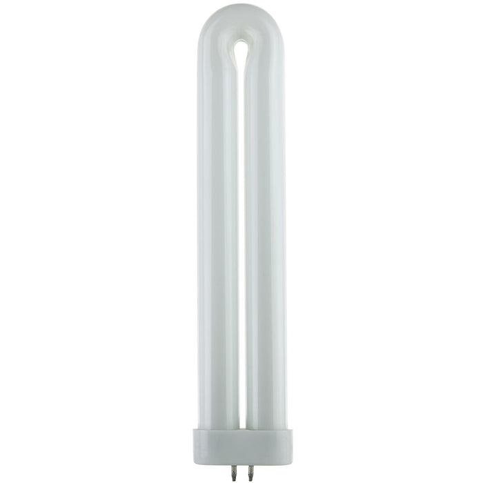 Sunlite 18 Watt FUL 4-Pin Single U-Shaped Twin Tube 4-Pin Base Plugin Light Bulb, Cool White