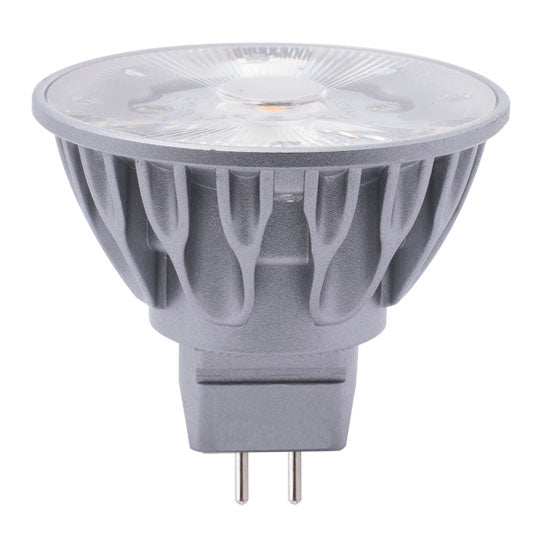 Bulbrite SORAA 7.5W LED MR16 Bi-Pin, GU5.3, 2700K VIVID3 10° DIM, Silver