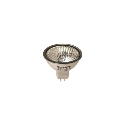 Bulbrite EXN/SLV/24 50 Watt Dimmable Halogen MR16 Bulb, Bi-Pin GU5.3 Base, Silver