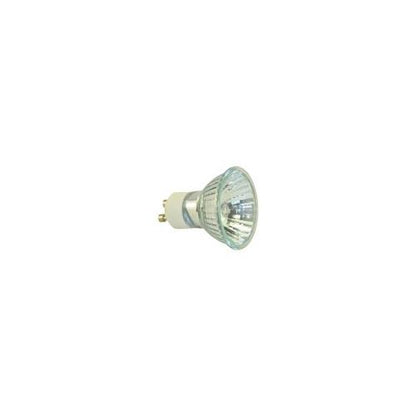 Bulbrite EXN/GU10/SLV 50 Watt Dimmable Halogen MR16 Bulb, Twist and Lock GU10 Base, Silver