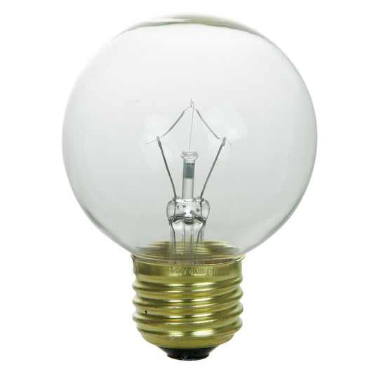 Sunlite 60 Watt G19 Globe, Medium Base, Clear