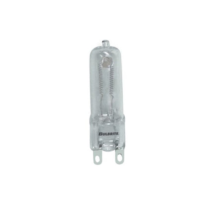 Bulbrite Q40G9CL 40 Watt Dimmable Halogen JC T4 Capsule Bulb, 120 Volt, Flat Pin G9 Base, Clear