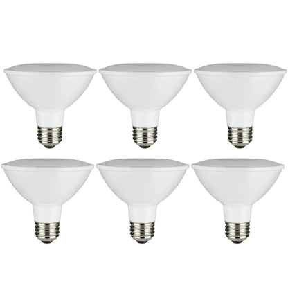 Sunlite LED PAR30 Reflector 13.5W (75W Equivalent) Light Bulb Medium (E26) Base, Cool White