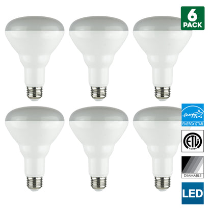 Sunlite BR30 LED Reflector Bulb, Dimmable, 10 Watt (65 Watt Equivalent), Medium (E26) Base, 3000K Warm White, Energy Star Certified, 750 Lumen Output, 25,000 Hour Lifespan