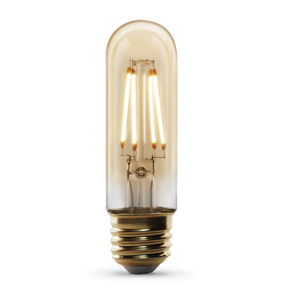 T10 Vintage Amber Glass Filament LED