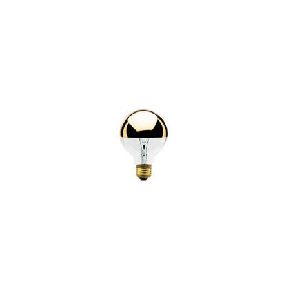 Bulbrite 40G25HG 40 Watt Dimmable Incandescent Half Gold G25 Bulb, Medium Base