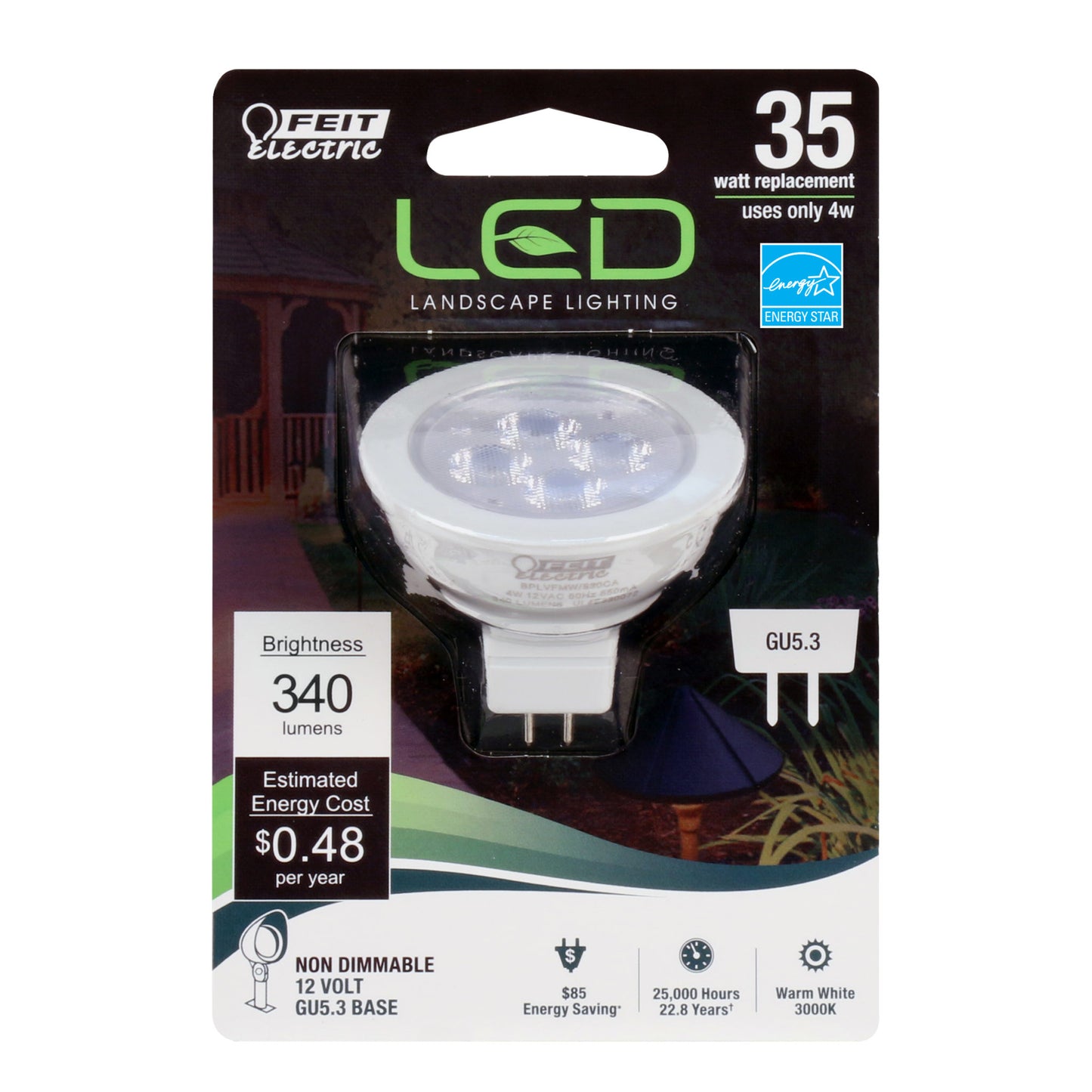 35-Watt Equivalent MR16 Warm White Landscape LED