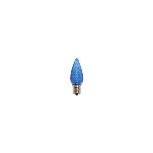 Bulbrite LED/C9B-25PK 0.35 Watt LED C9 Christmas Light Replacement Bulbs, Candelabra Base, Blue, 25-Pack