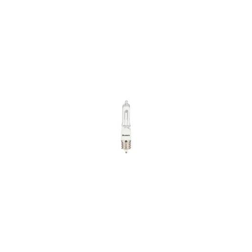 Bulbrite Q50FR/MC 50 Watt Dimmable Halogen JD T4 Capsule Bulb, Mini-Candelabra Base , Frost