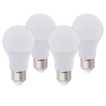 Luxrite LED A19 Light Bulb, E26 - Medium Base, 15W, 3000K - Soft White, 1600 Lumens, 80 CRI, Frost Finish, Dimmable, Pack of 4 (LR21446)