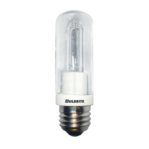 Bulbrite Q250CL/EDT 250 Watt Dimmable Halogen JDD Tubular T10 Bulb, Medium Base, Clear