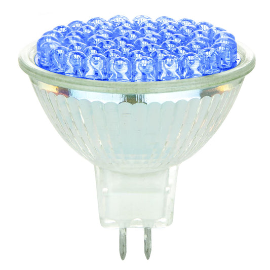 MR16 Colored Mini Reflector, GU5.3 Base, Blue