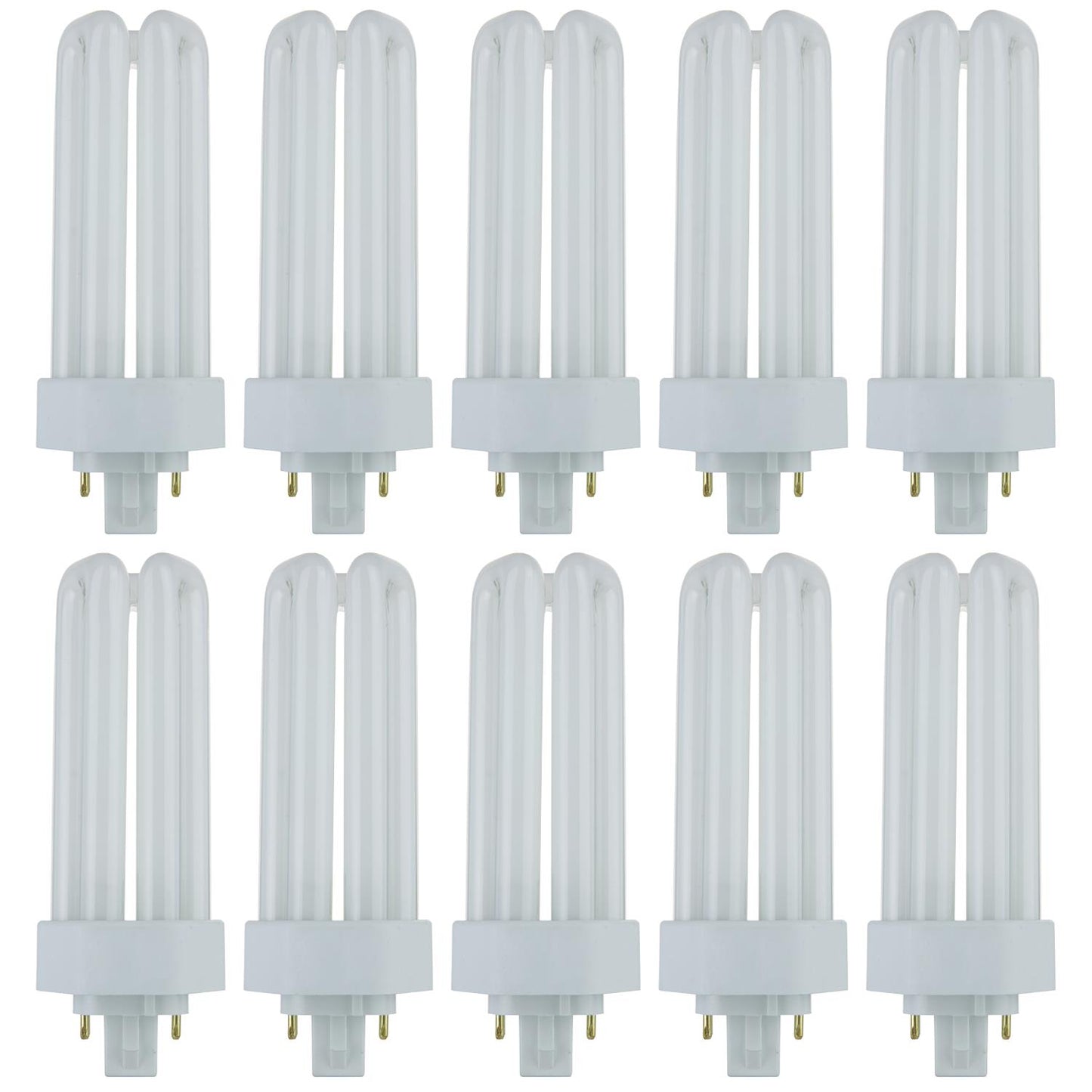 Sunlite 26 Watt PLT 4-Pin Triple Tube, GX24Q-3 Base, Super White