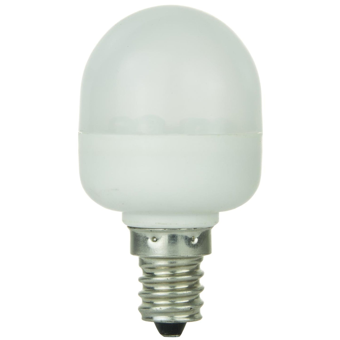 Sunlite T10 Tubular Indicator, Candelabra Base Light Bulb, White