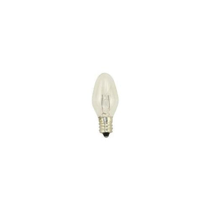 Bulbrite B4C7C/4 4 Watt Incandescent Night Light C7 Replacement Bulb, Clear, 4-Pack