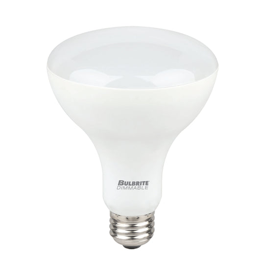 Bulbrite LED9BR30/827/4PK 9 Watt Dimmable LED BR30 Reflector Bulb,  Medium Base, Warm White, 65W Incandescent Equivalent