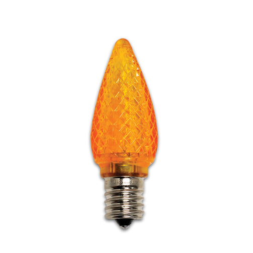 BULBRITE 0.6W LED C9 ORANGE E17 120V 25PK