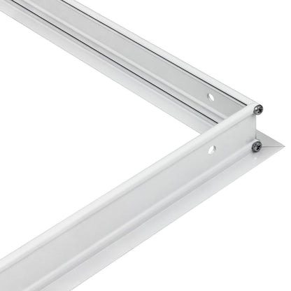 Sunlite 85138 2X2 Square LED Kit Lay-In Troffer Fixture, White Finish