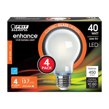 450 Lumen 2700K Dimmable A19 LED