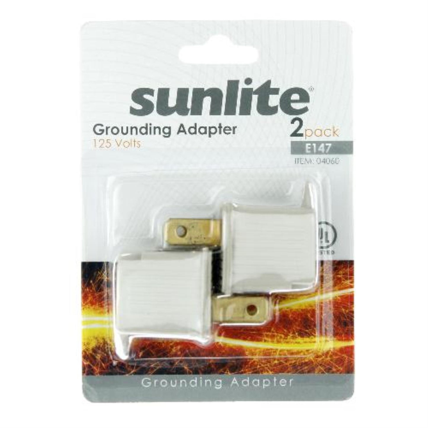 Sunlite E147/CD2 Grounding Adapter, 2 Pack