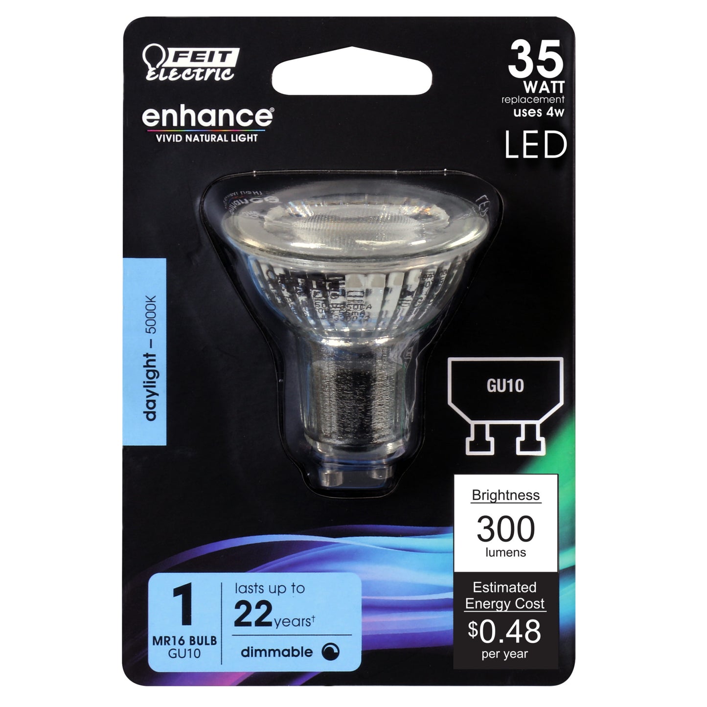 300 Lumen 5000K Dimmable LED