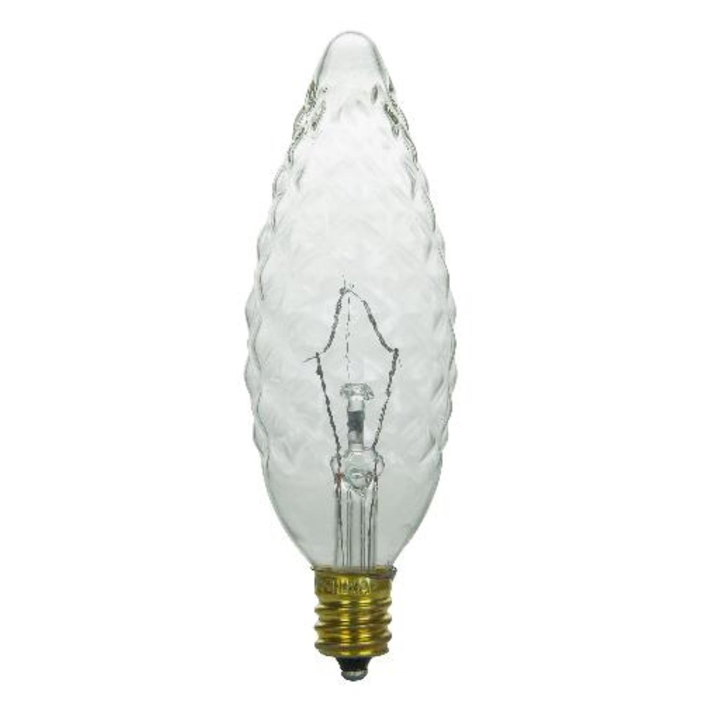 Sunlite Incandescent 40 Watt Crystallite Clear Light Bulb 2 Pack