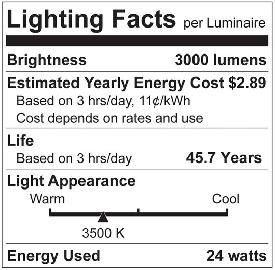 Luxrite LED 4' T5 3 Way Universal Light Tube, G5 Base, 24W, 3300 Lumens, 3500K - Natural, 83 CRI, Frosted White Finish (LR34157)