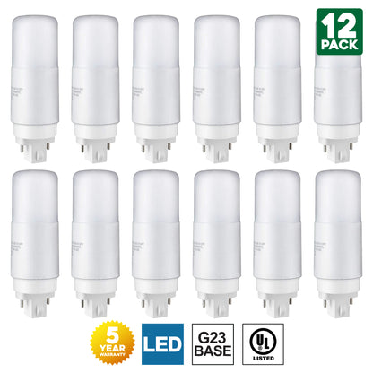 Sunlite G23 LED Bulb, 2-Pin PLV, 7 Watt, Cool White (4000K), Full 360 Degree Illumination, 13 Watt CFL Replacement (Ballast Bypass Required)