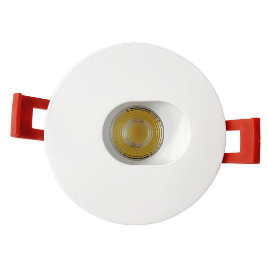Luxrite 2" Regressed Interchangeable Canless Spotlight Round Slot Aperture Trim (LR23440)