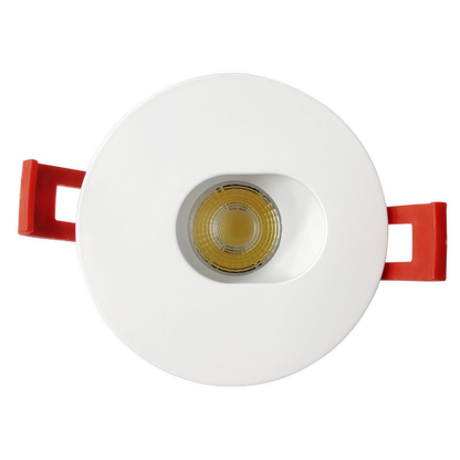 Luxrite 2" Regressed Interchangeable Canless Spotlight Round Slot Aperture Trim (LR23440)