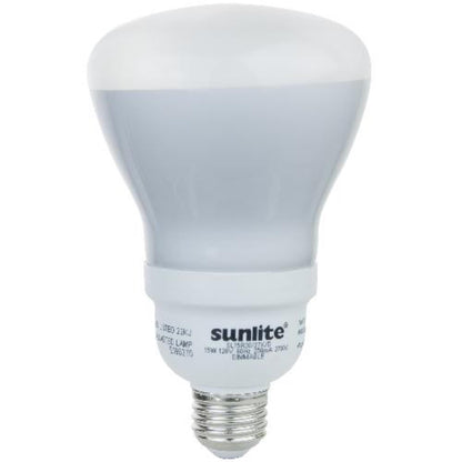 Sunlite 15 Watt R30 Reflector Warm White Medium Base CFL Light Bulb