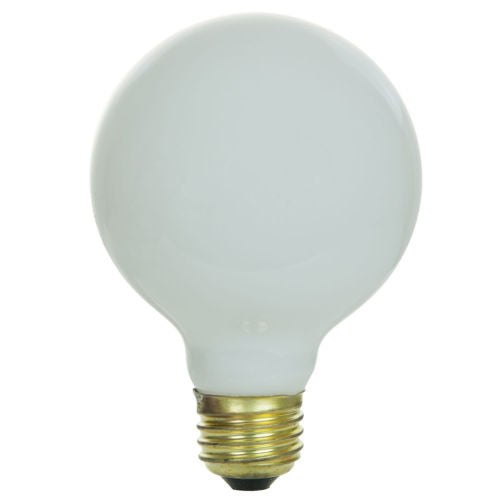 Sunlite Incandescent 60 Watt G25 Globe 450 Lumens White Light Bulb