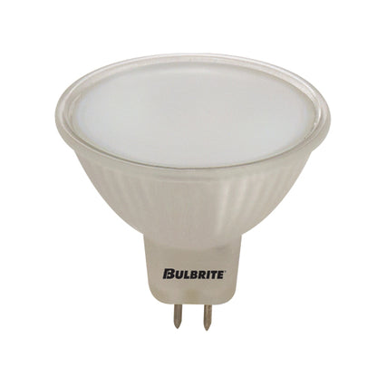 Bulbrite FMW/TFR 35 Watt Dimmable Total Frost Halogen MR16 Bulb, Bi-Pin GU5.3 Base