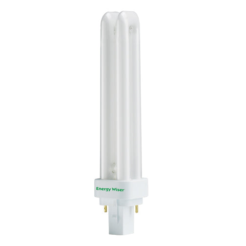 Bulbrite CF26D841 26 Watt Compact Fluorescent T4 Quad Tube, 2-Pin G24D-3 Base, Cool White